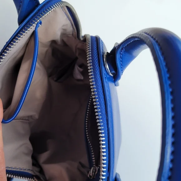 Matt & Nat Gessi Mini Blue Women's Small Satchel Crossbody Bag - Picture 8 of 15